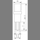 Tacho LEDs Typ T5 W1,2W  -   Rot -  Grün - Orange - Gelb