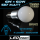 LED Lampe Birne E27, 600 Lumen, 6Watt, 360°, Warmeiß, Milchglas (60 Watt Ersatz)