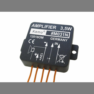 Kemo Verstärker M031N 4 - 12 V/DC Ausgangsleistung 3,5 W universal amplifier