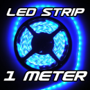 LED Strip Streifen BLAU 1 m 1m 60 x SMD 3528 LEDs 12V