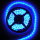 LED Strip Streifen BLAU 1 m 1m 60 x SMD 3528 LEDs 12V