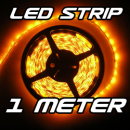 LED Strip Streifen GELB 1 m 1m 60 x SMD 3528 LEDs 12V Leiste Tuning 12 Volt