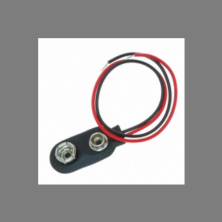 2x 9V Batterieclip mit Kabel Modellbau Clip 9V Block Batterie Halter