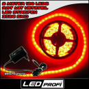 Set LED Strip Streifen ROT 2 m 120 LEDs inkl. Netzteil