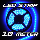 LED Strip Streifen BLAU 10 m 10m 600 x SMD 3528 LEDs 12V