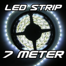 LED Strip Streifen WEISS 7m 7 m 420 x SMD 3528 LEDs 12V