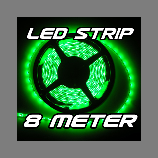 LED Strip Streifen GRÜN 8 m 8m 480 x SMD 3528 LEDs 12V
