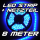Set LED Strip Streifen BLAU 8m 480 LEDs inkl. Netzteil