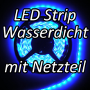 Set LED Strip Streifen BLAU 10m 600 LEDs inkl. Netzteil