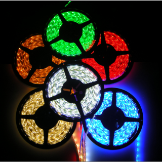 1m RGB LED Streifen Set – 60 LED/m, Inkl. Netzteil, Controller & Fernbedienung Für Coole Beleuchtung