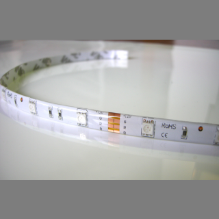 LED Strip Streifen inkl. Controller + Netzteil - RGB ca. 4 Meter 400cm 120x 5050 SMD RGB (Rainbow) LEDs - Wasserdicht